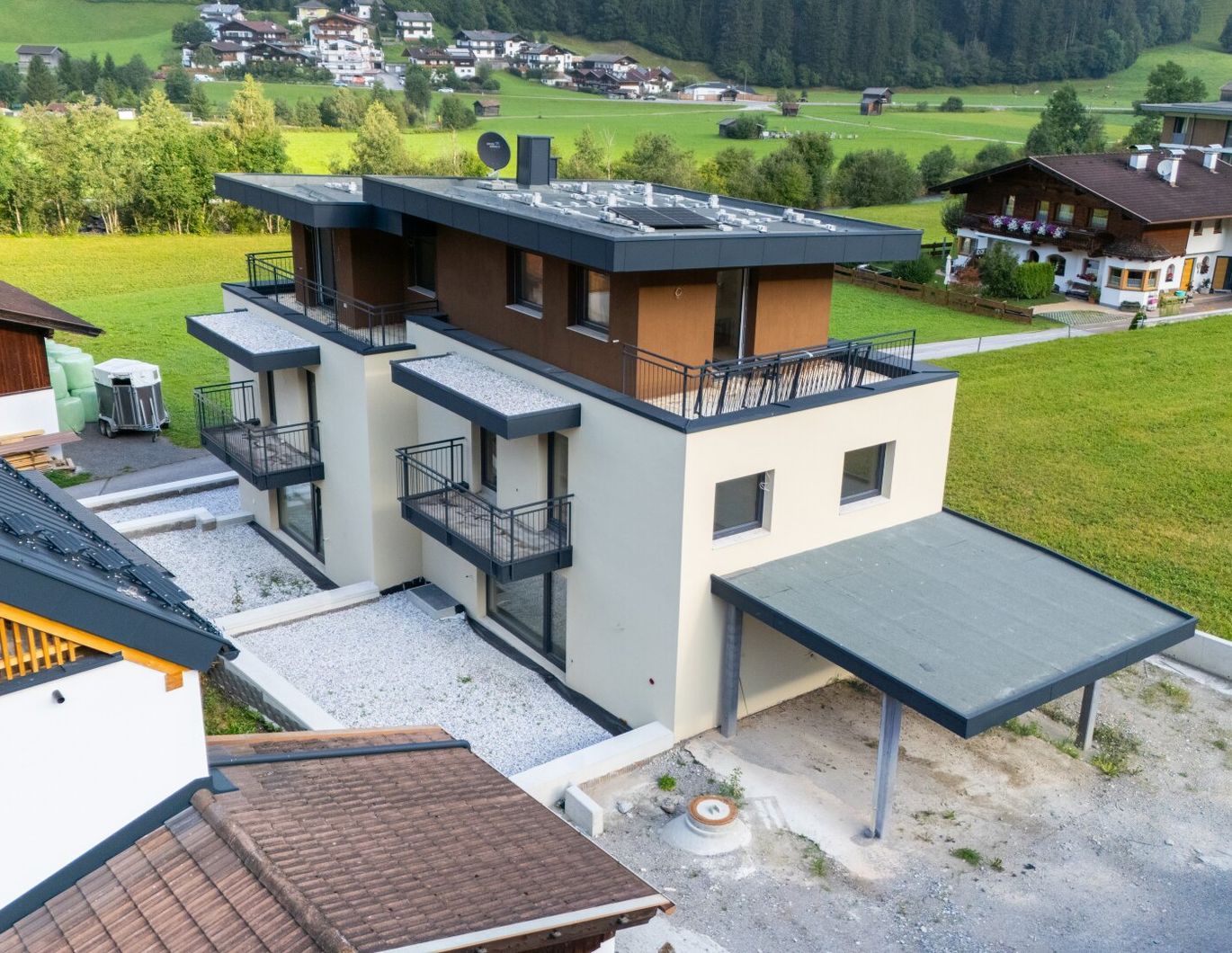 Doppelhaus mit Einfamilienhaus Flair im Stubaital