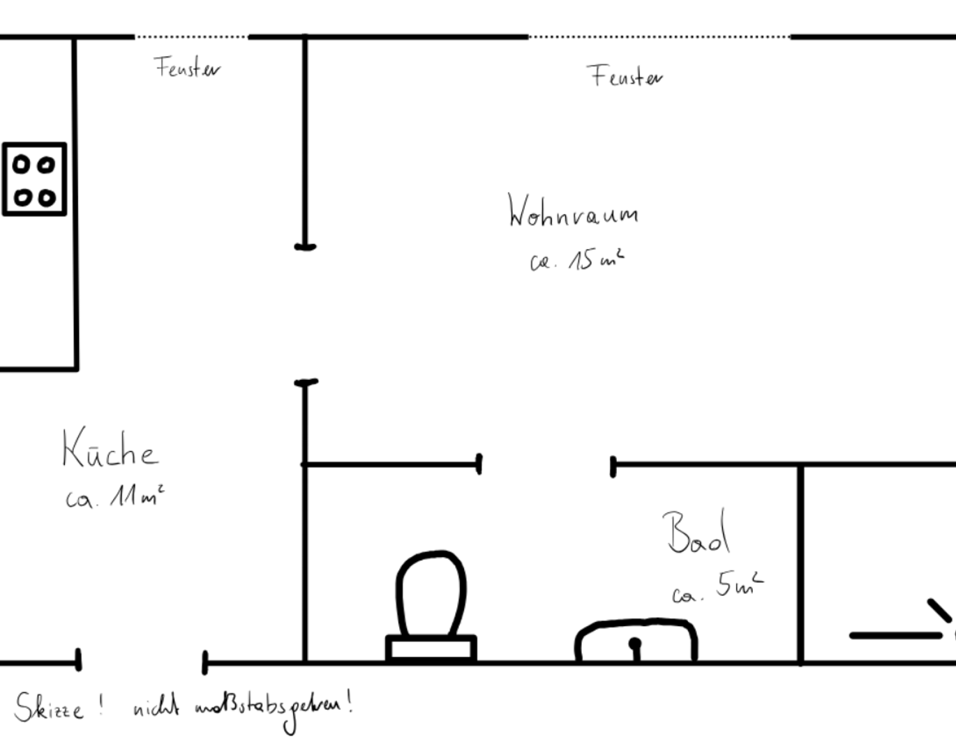 Garconniere in der Lissagasse 8020