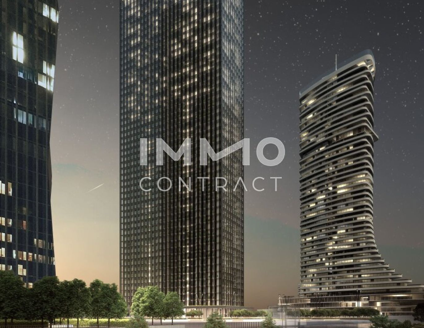 Maisonette-Residence auf Level 51 im DC Tower 2 - 111 m² mit zwei Loggien & spektakulärem Wien-Blick