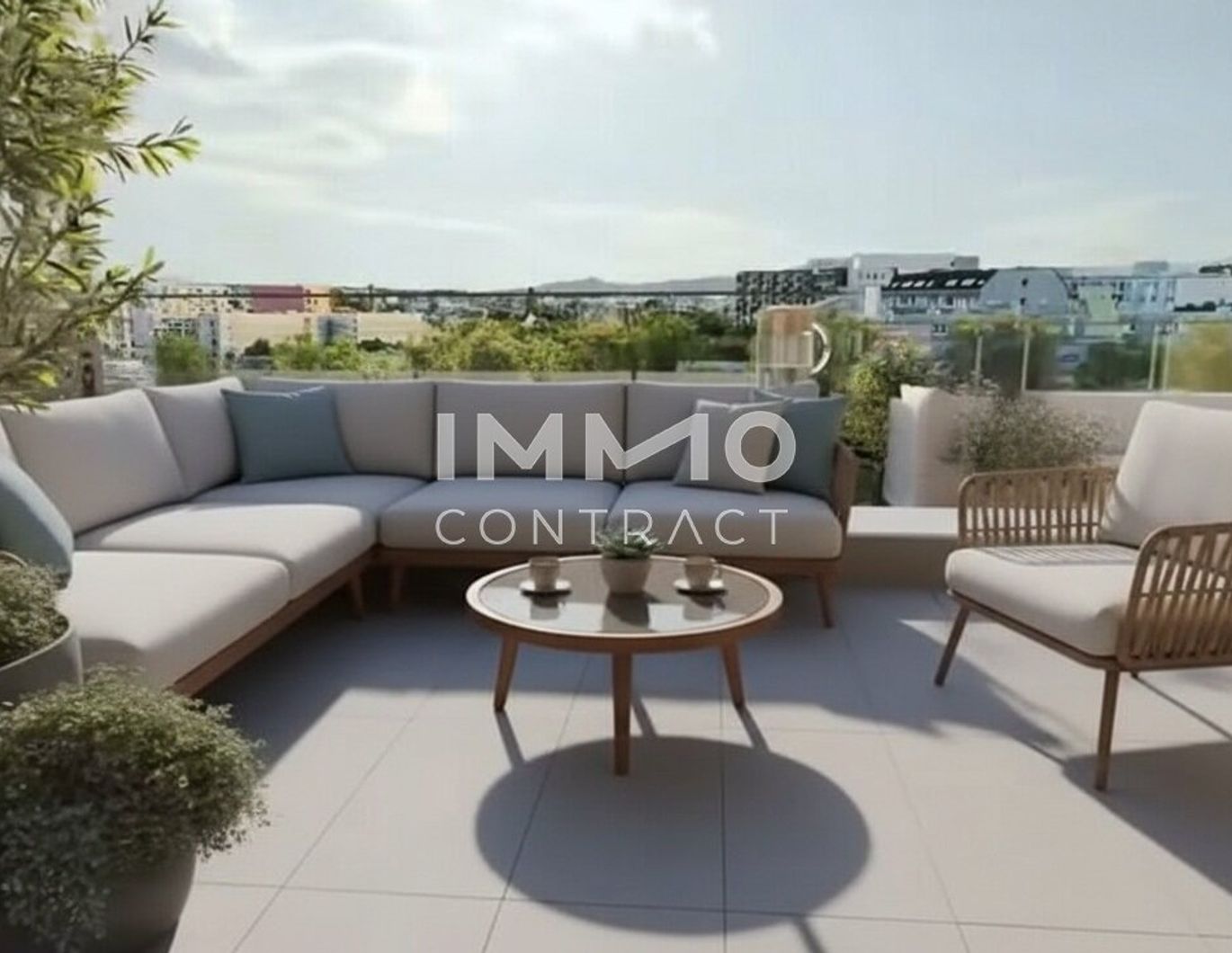 Ruhige Terrassenwohnung mit Grünblick in nachhaltigem Neubau! Provisionsfreier Wohngenuss