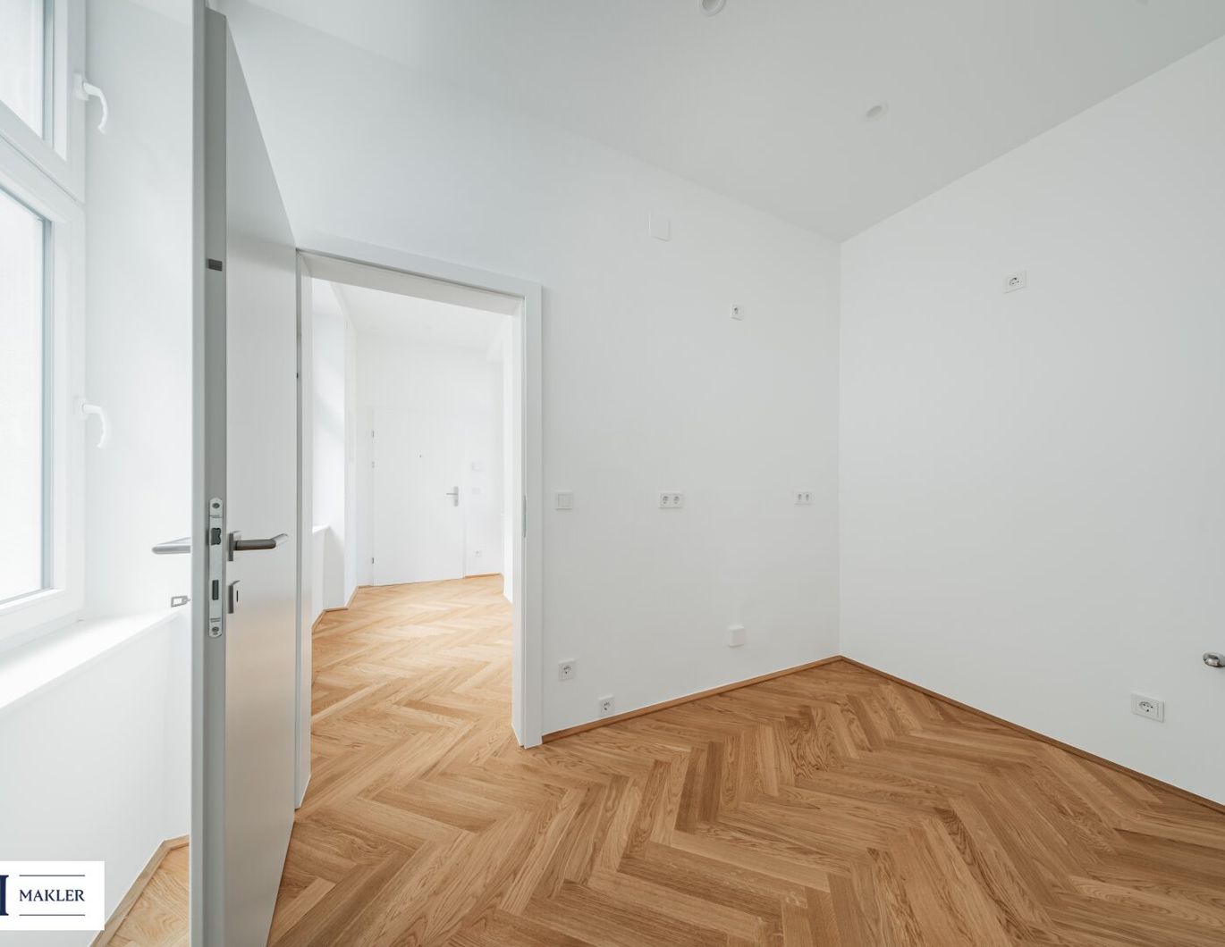 Klausgasse 46: Vollsanierte 1,5-Zimmer-Altbauwohnung in ruhiger Seitengasse des 16. Bezirks