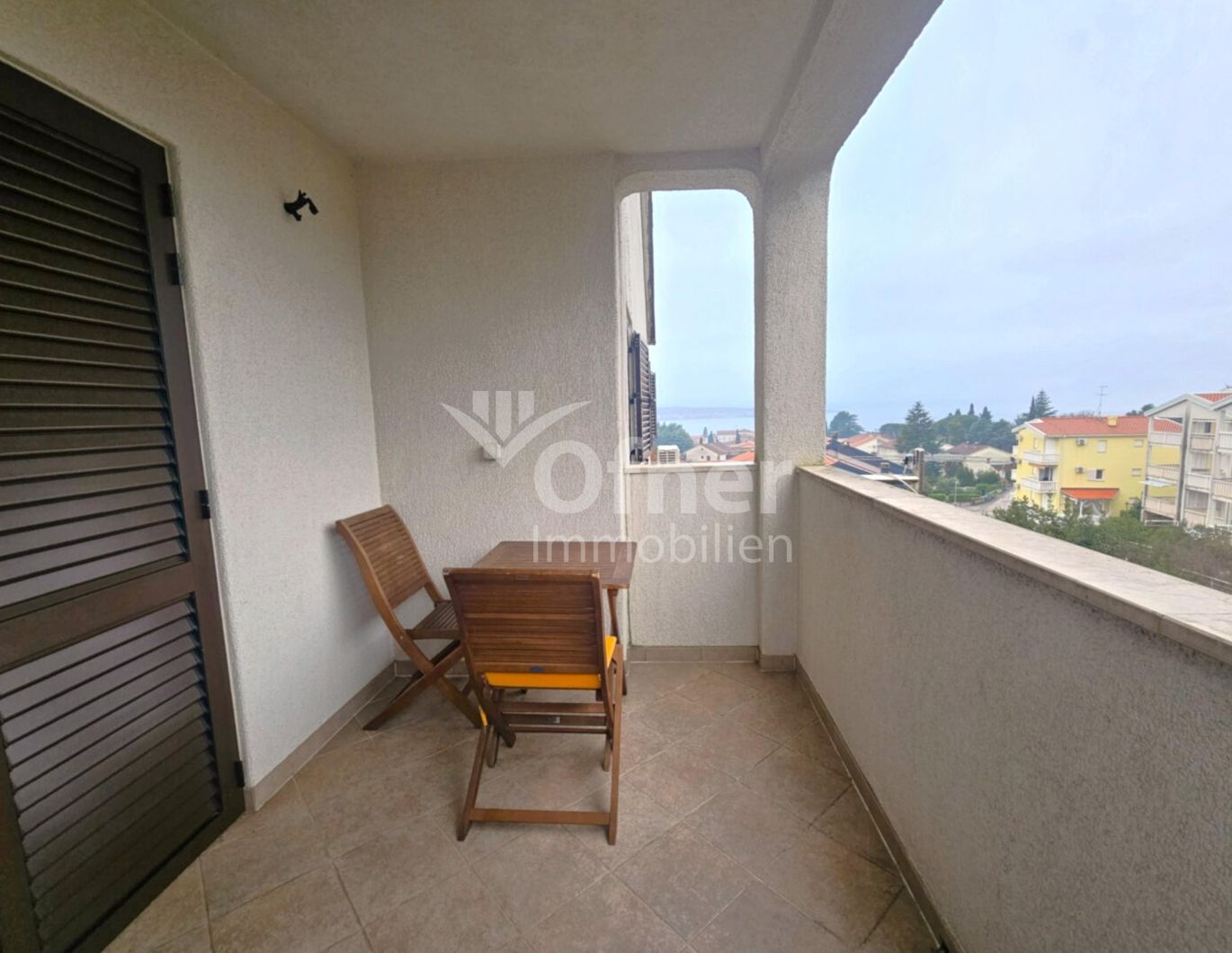 Malinska - Wohnung in Zentrumsnähe, Meerblick!