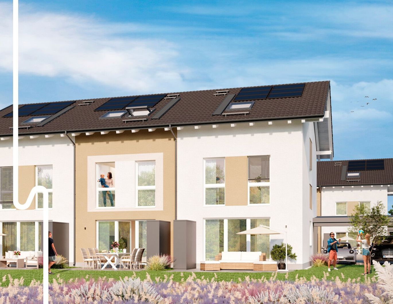 LEBEN IM GRÜNEN - Neubau Eckreihenhaus in Straßwalchen