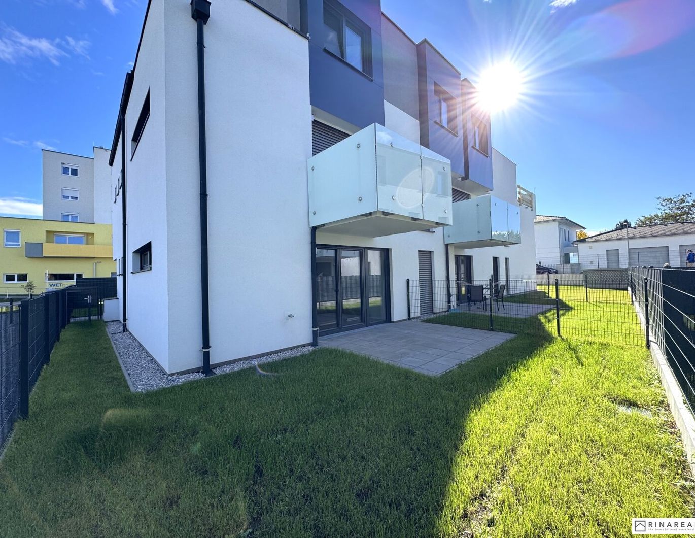 Blumengasse - ERSTBEZUG | 1 Zimmer Wohnung | Terrasse & Garten | zzgl. Tiefgaragenstellplatz | Top D6