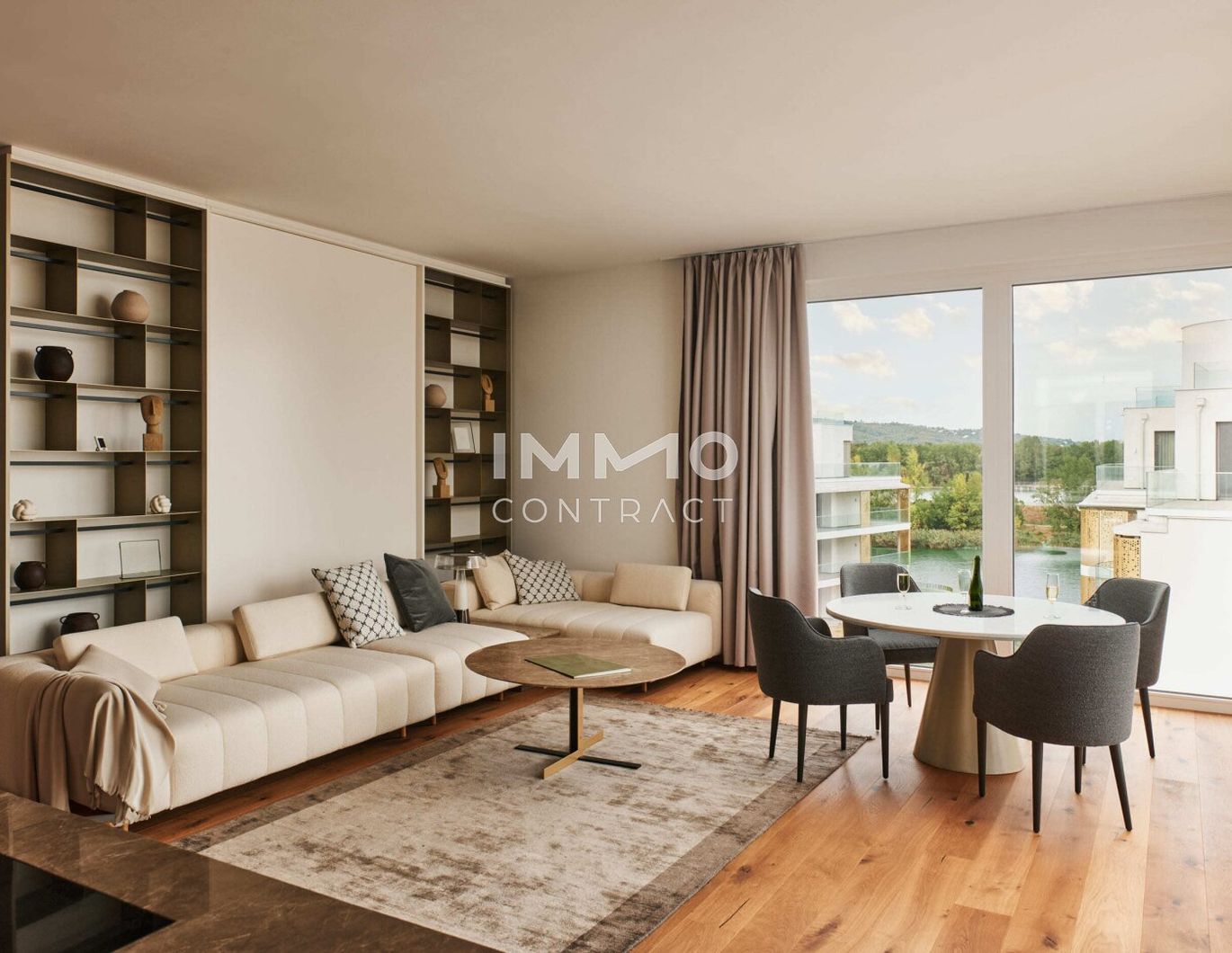 Luxuriöse Penthouse-Wohnung mit 123 m² privater Dachterrasse! Fitness, Sauna und Concierge!