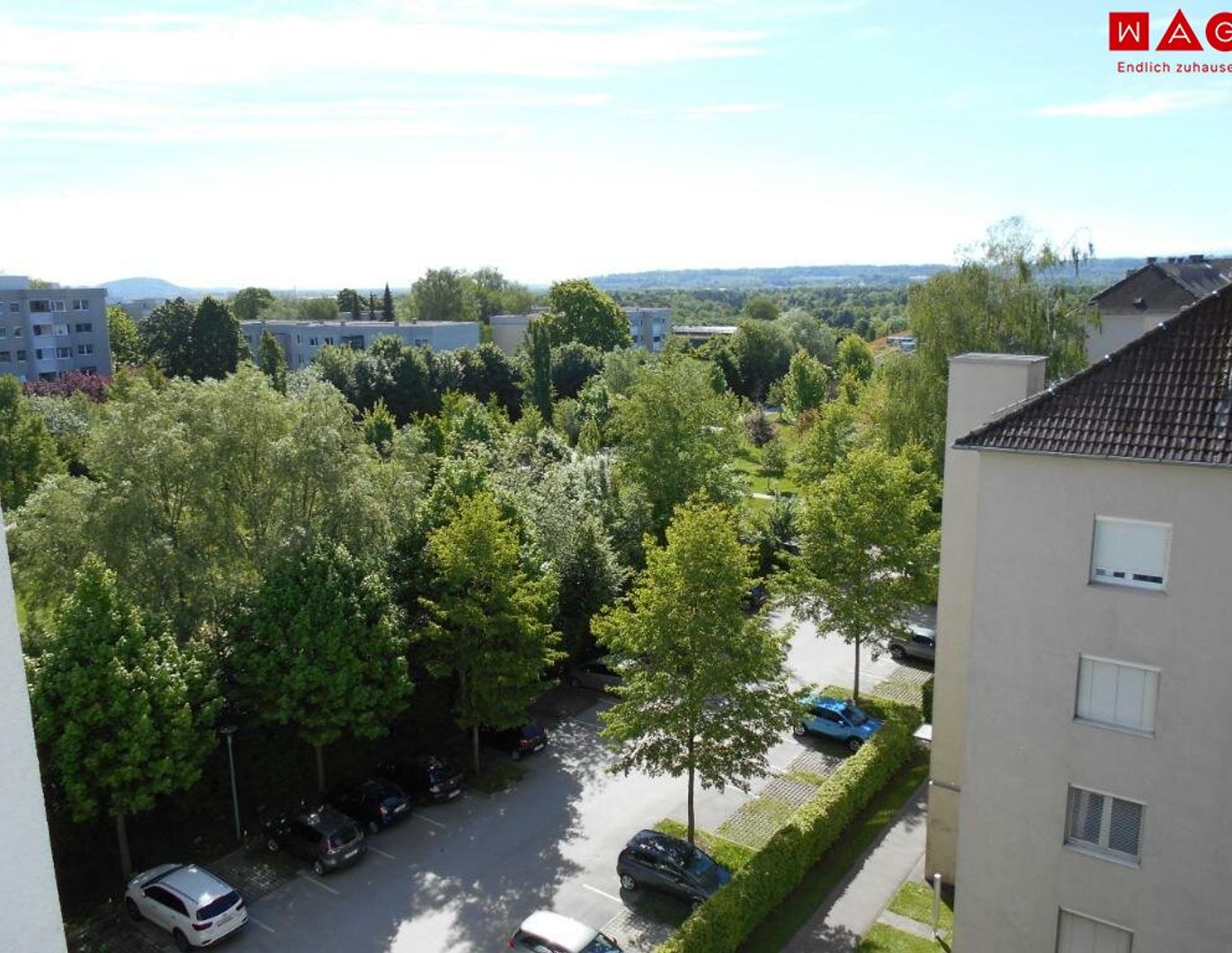 Sonnige 3-Zimmer-Wohnung mit perfekter Infrastrukur! Traumhafte Aussicht Am Bindermichl durch Loggia mit Balkonverglasung!