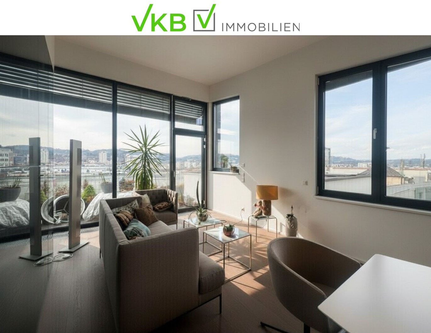 Exklusive 126m² Penthouse-Wohnung in Linzer Innenstadt mit Stadtblick!