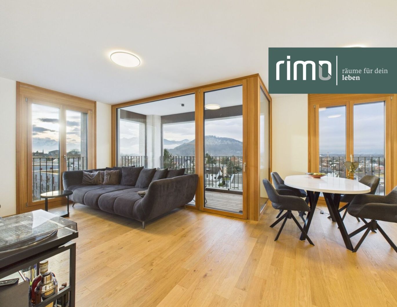 Helle 3-Zimmer-Neubau-Wohnung mit Loggia im Herzen von Götzis