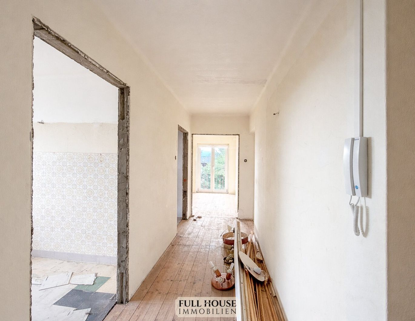 Sanierungsbedürftige 3-Zimmer-Wohnung in Villach-St. Magdalen