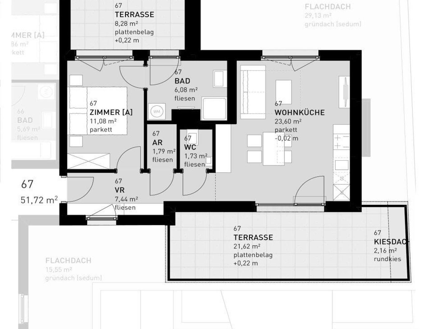 PROVISIONSFREI ++ NAHE MÜHLWASSER UND DONAUSPITAL ++ 1 BIS 4 ZIMMER MIT FREIFLÄCHEN ++ MODERNES WOHNEN AUF EIGENGRUND ++ ANLEGER und EIGENNUTZER