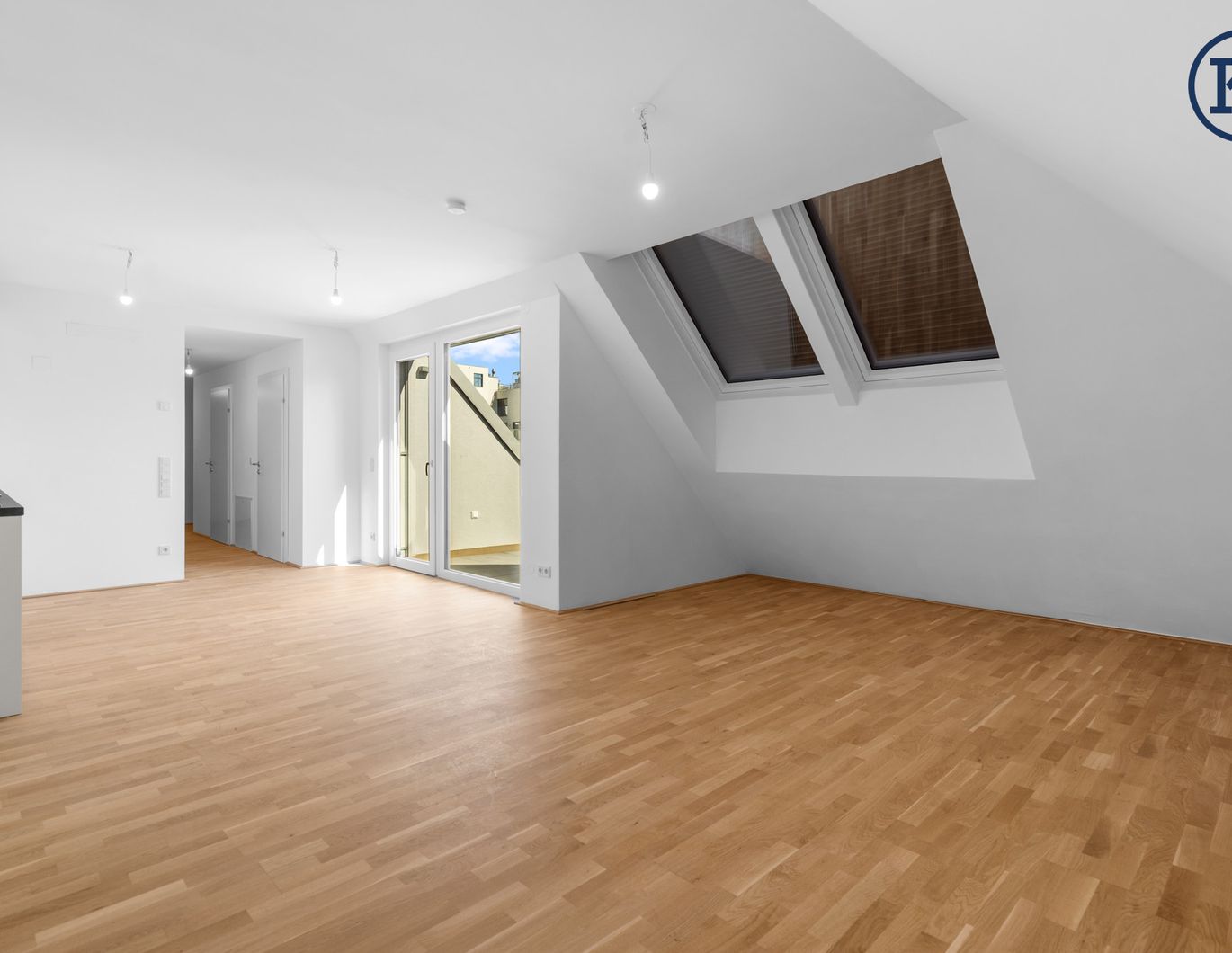 2-Zimmer-Erstbezug in Kagran - Top Lage & ca 26 m² Sonnenterrasse mit modernem Komfort!