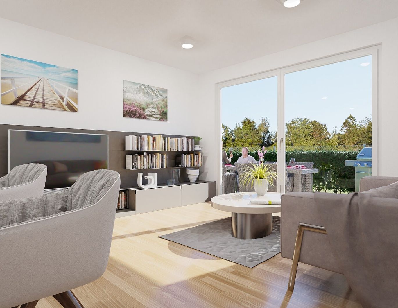 Bauabschnitt 2: Verkaufsstart - Charmante Maisonette auf zwei Ebenen, dein perfekter Rückzugsort für Erholung und Ruhe! Nur wenige Schritte von der Heiltherme entfernt.