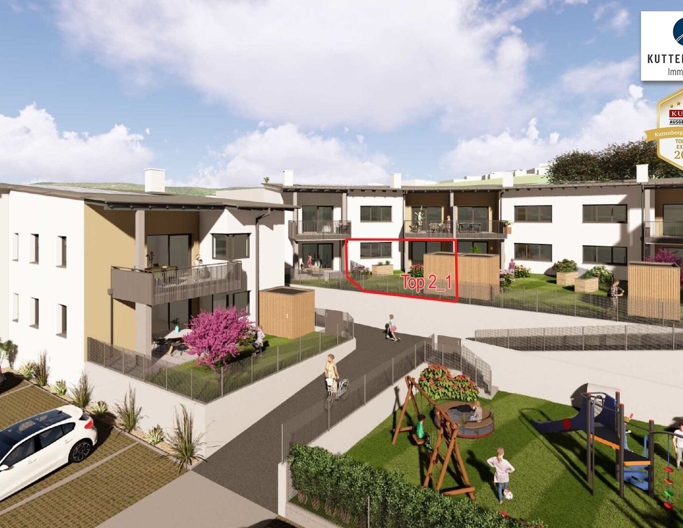 3-Zimmer Wohnung mit Garten & Terrasse