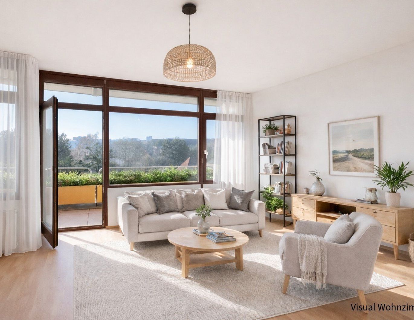 Sonnige Stadtwohnung mit unverbaubarem Weitblick über Linz - vollsaniert