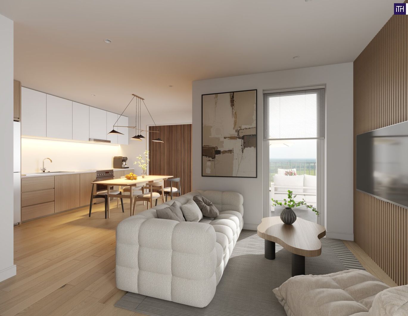 Ideal für WG oder Pärchen: 3-Zimmer-Wohnung mit großer Loggia & Balkon