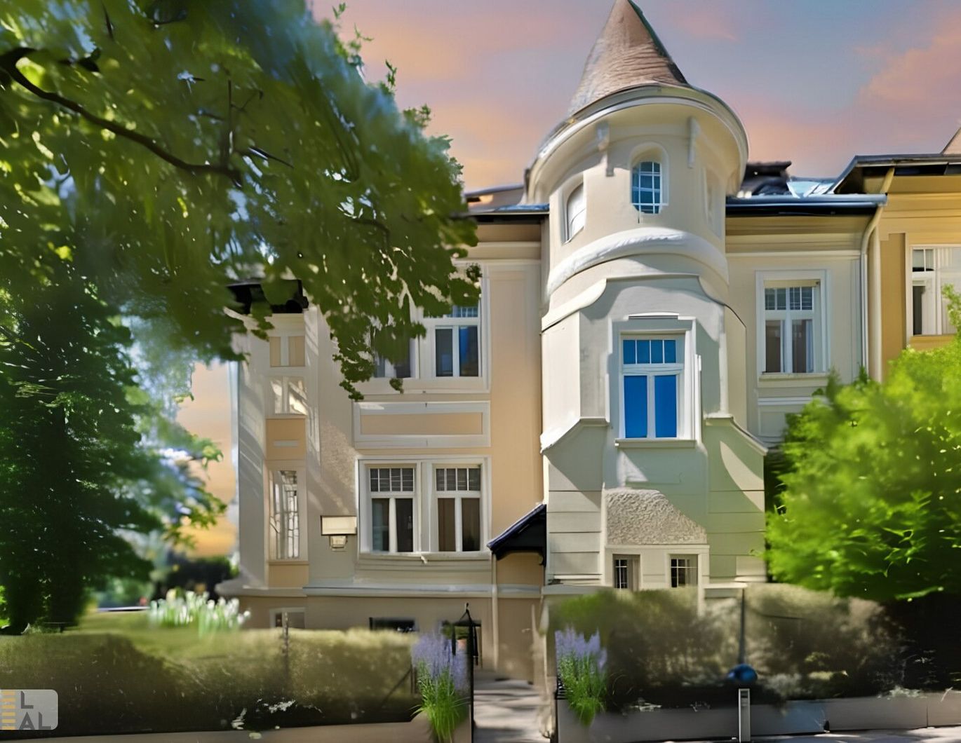 EINZIGARTIGE, RENOVIERTE JUGENDSTILVILLA IN TOPLAGE VON BADEN - VIELFÄLTIG NUTZBAR