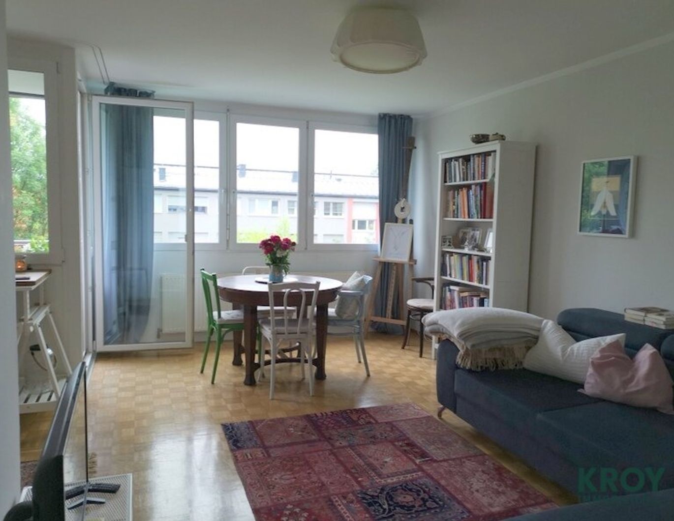 Gepflegte 3 Zimmerwohnung mit Westloggia- ruhige Wohnlage Aigen