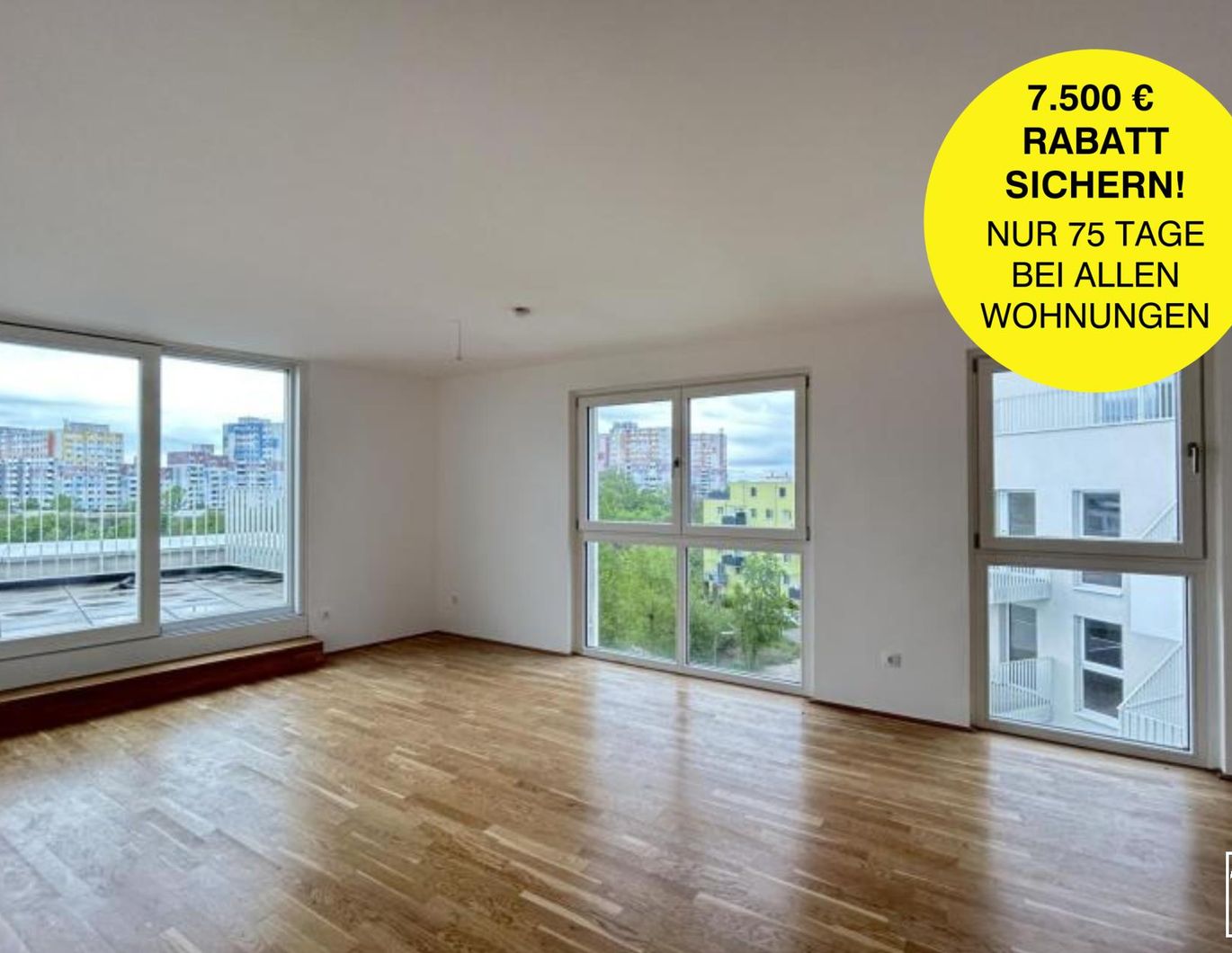 AKTION! Exklusive 3-Zimmer-Wohnung mit Terrasse & Dachgarten - Erstbezug!