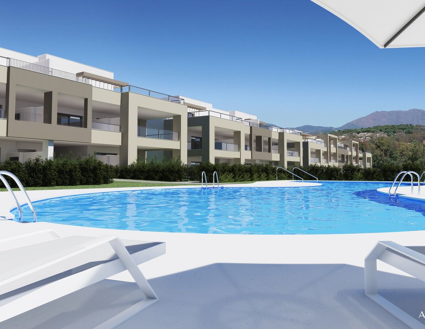 Erstklassige private Wohnanlage in Solemar