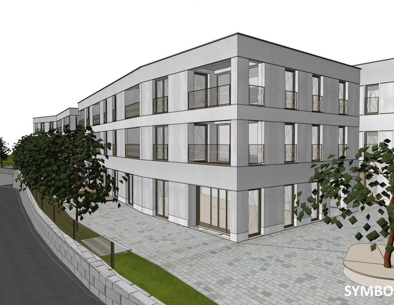Neubau-Mietwohnung im Zentrum von Schönau