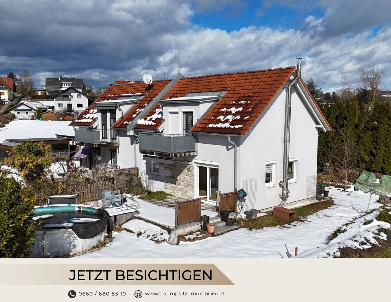Leibnitz-Wildon! Gepflegte Doppelhaushälfte mit Garten, Terrasse und Carport in ruhiger Wohnlage