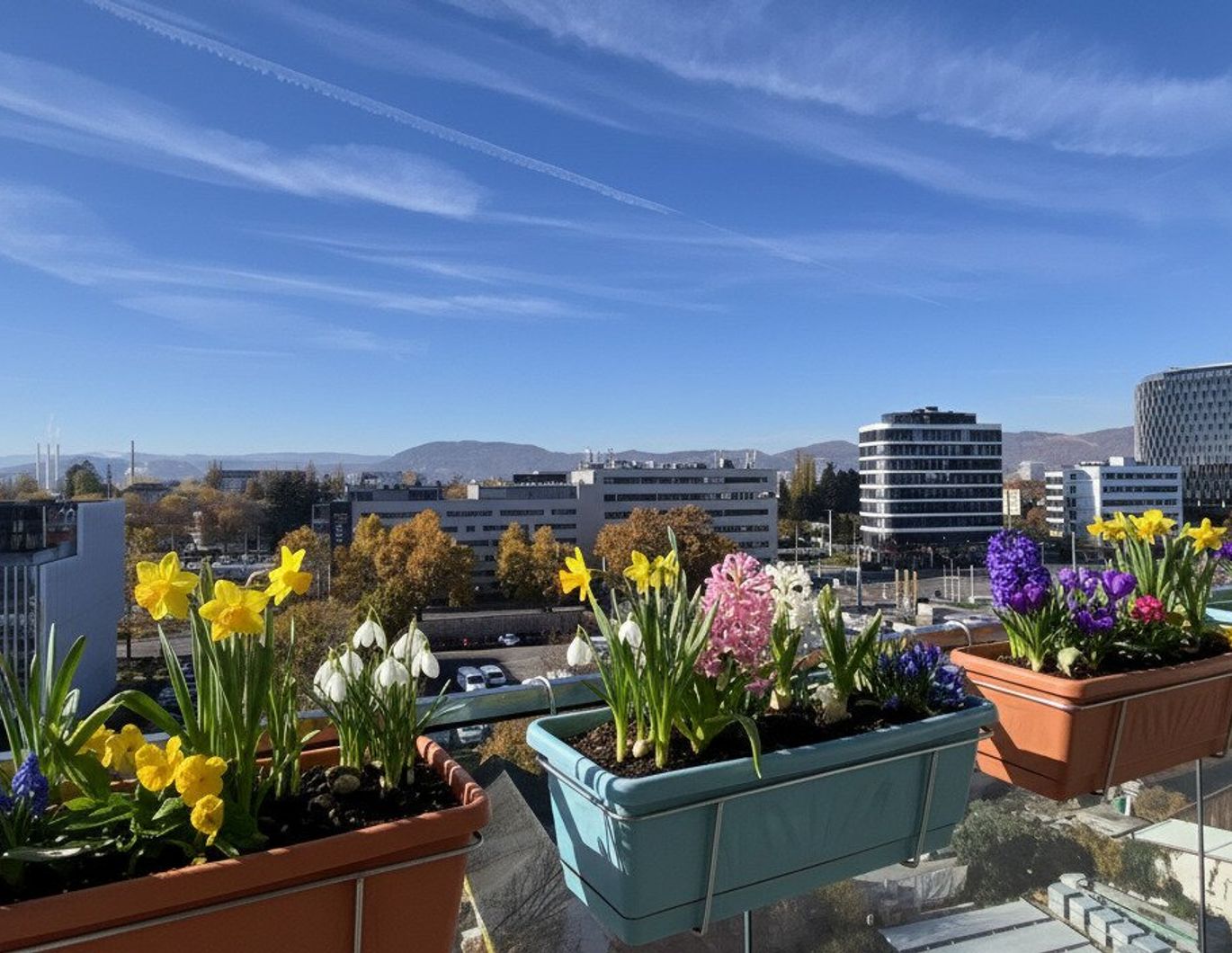 Frühlingsgefühle mit Traumausblick über Graz