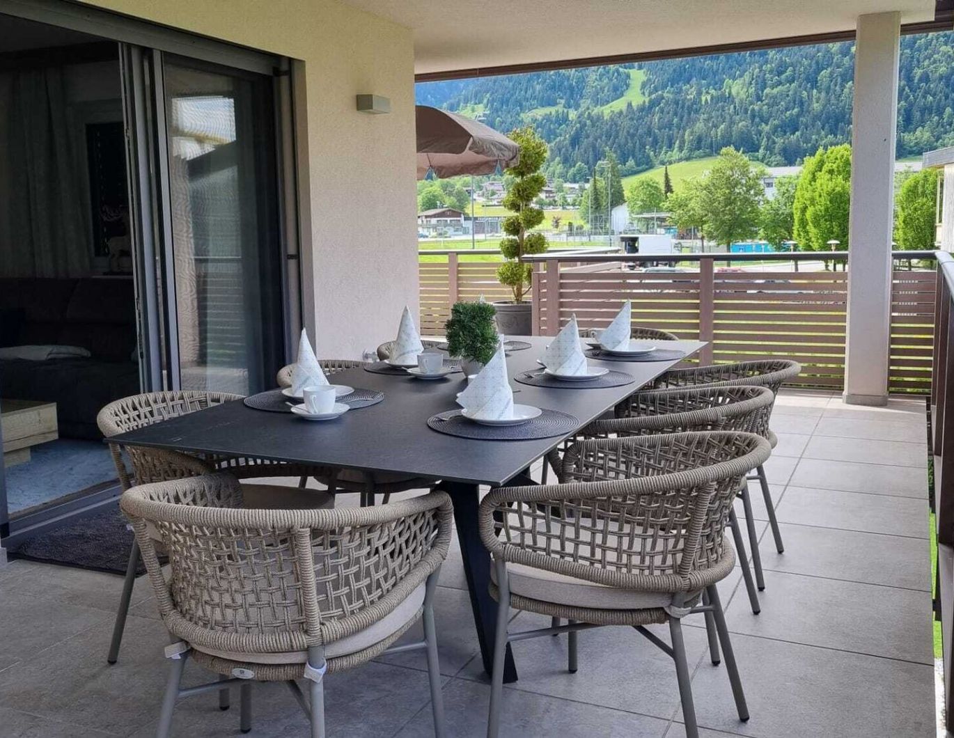 Luxuriöse Gartenwohnung unweit vom Skilift in Söll!