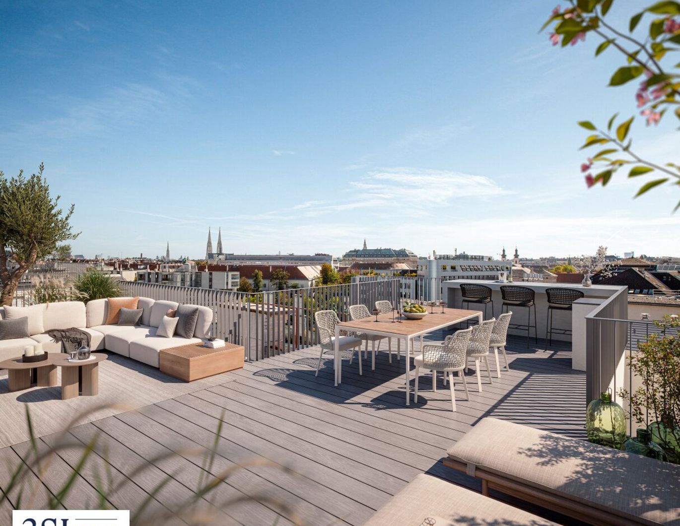 PRUNKSTÜCK: Exklusives Wohnen über den Dächern Wiens mit großzügigen Freiflächen