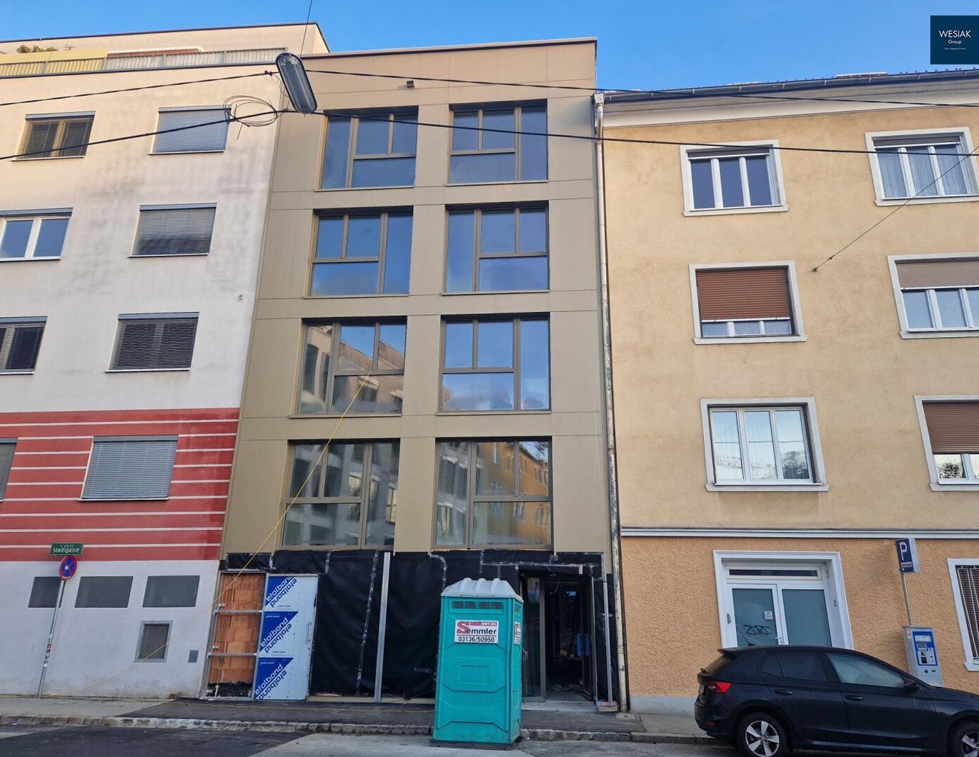 Stadlgasse - Moderner Erstbezug: 2-Zimmer-Wohnung mit separater Küche & Balkon