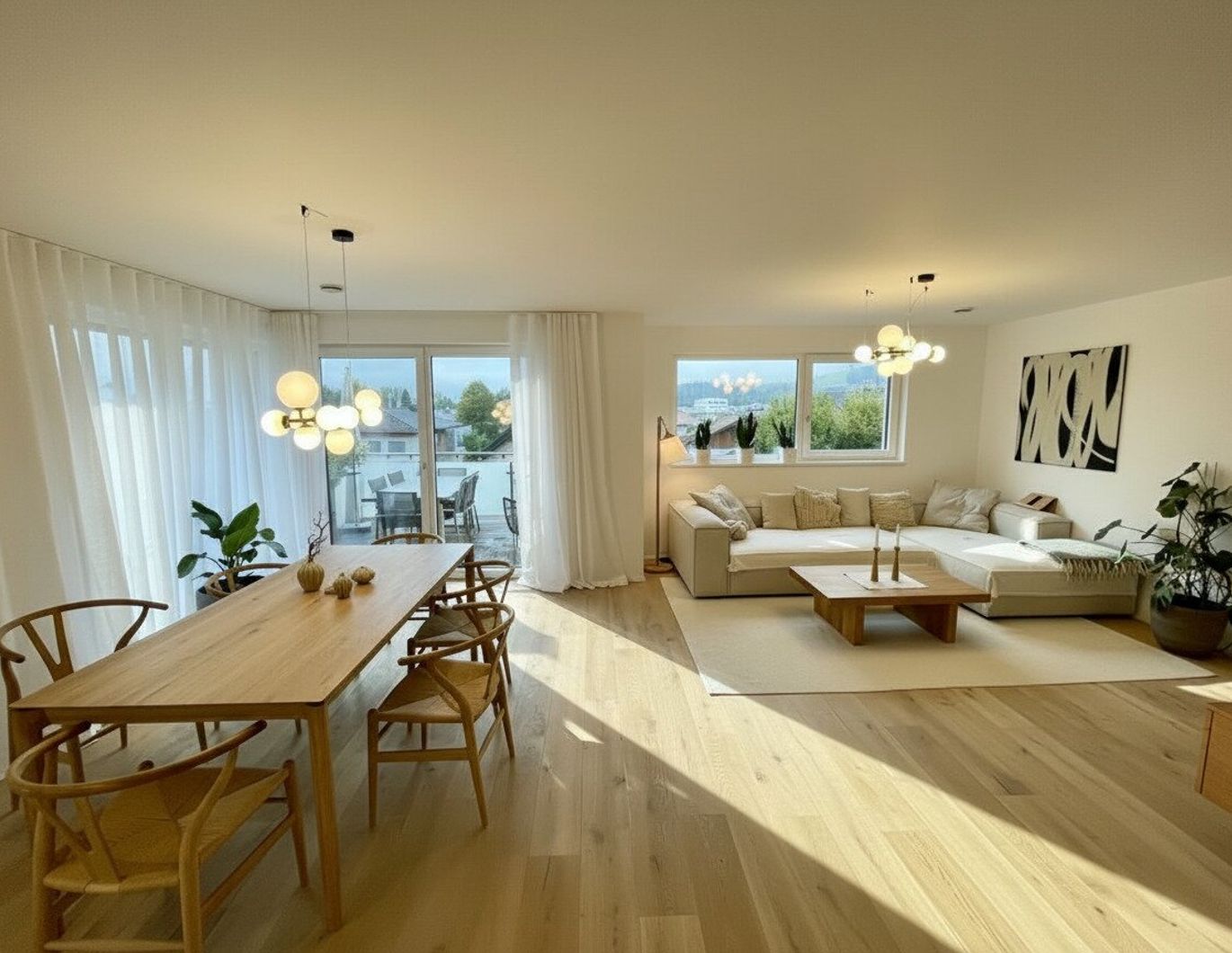 Moderne Design-Doppelhaushälfte in Tiefgraben/Mondsee: 5 Zimmer, Garten, Terrasse & Carport!