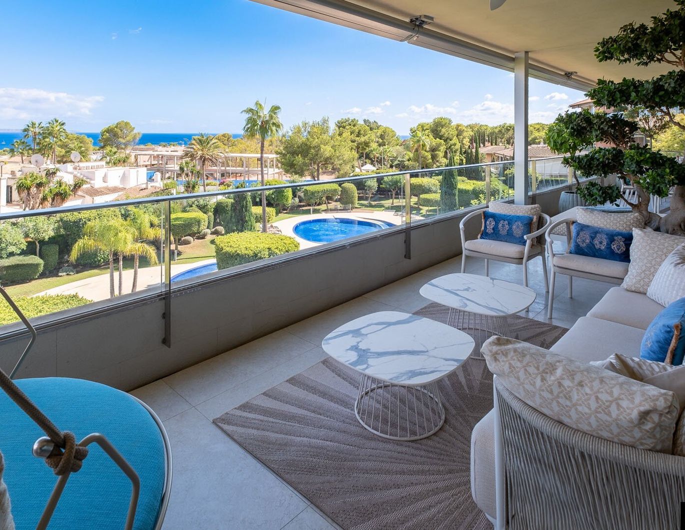 MALLORCA Sol de Mallorca: Außergewöhnlich, atemberaubende Luxuswohnung mit Meerblick