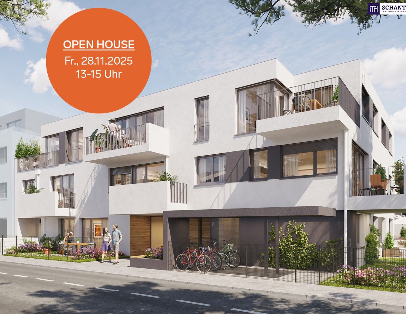 OPEN HOUSE 28.11.! Heißes Dachgeschoß für coole Genießer! 3-Zimmer-Wohnung im Herzen von Schwechat, nachhaltig & begehrenswert!