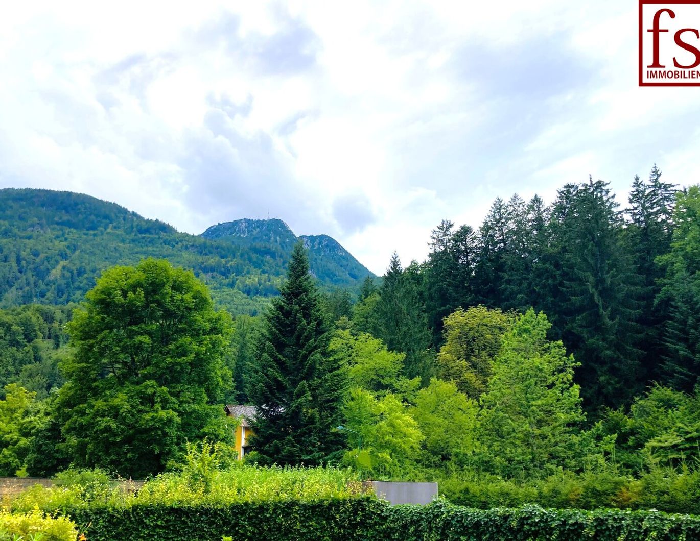 3-ZIMMER GARTENWOHNUNG mit HAUS-CHARAKTER - SCHÖNE AUSSICHT - GRÜNLAGE - nahe KATRIN-SEILBAHN