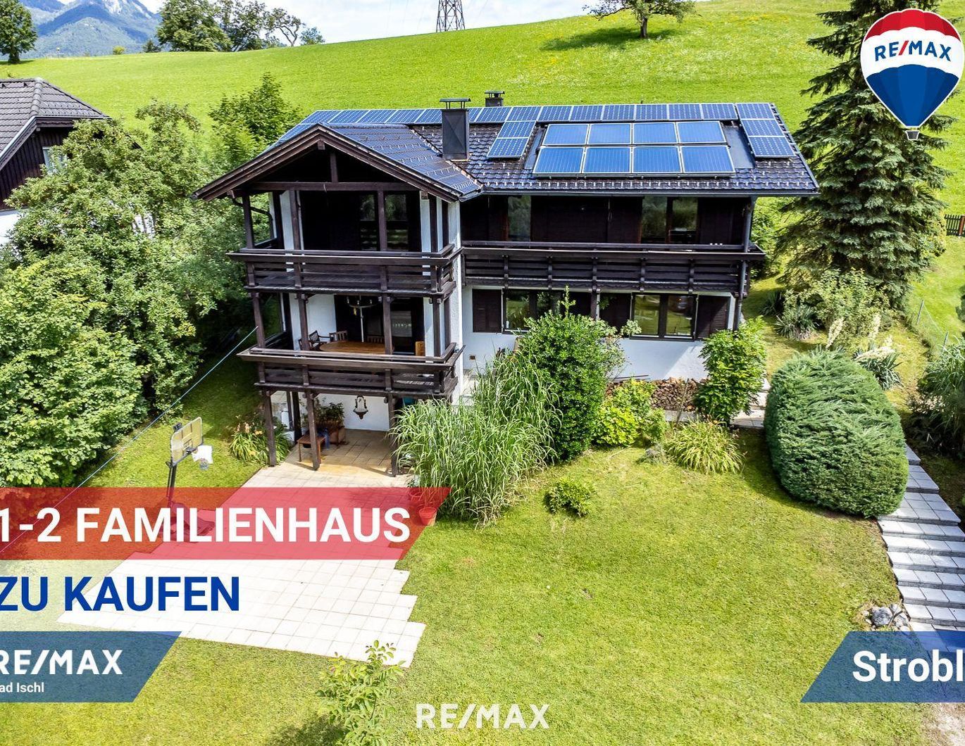 PREISUPDATE! 1-2 Familienhaus mit sonnigem Grundstück in Strobl am Wolfgangsee