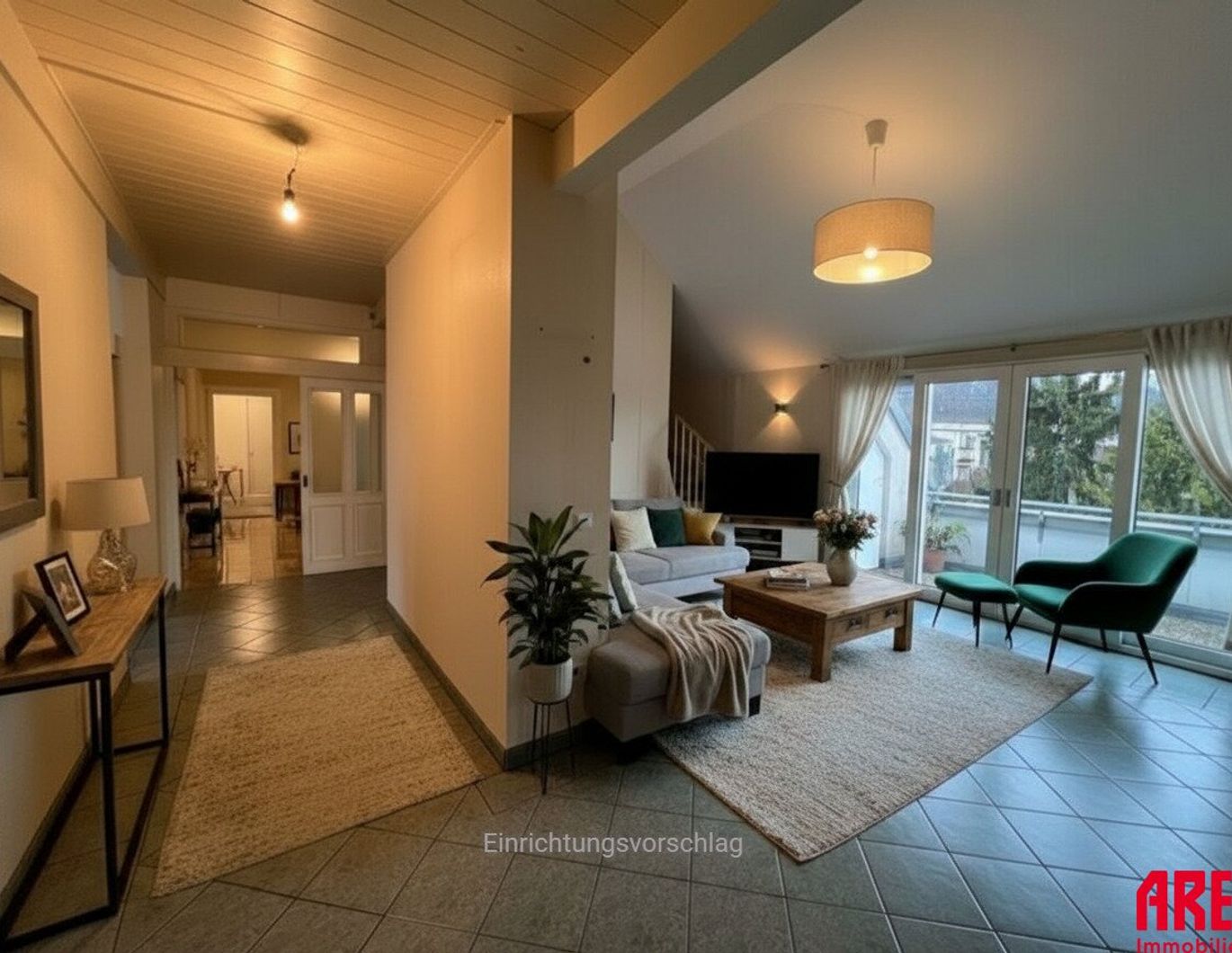 AUSGEZEICHNETE MAISONETTE-WOHNUNG MIT DACHTERRASSE - TOP 08