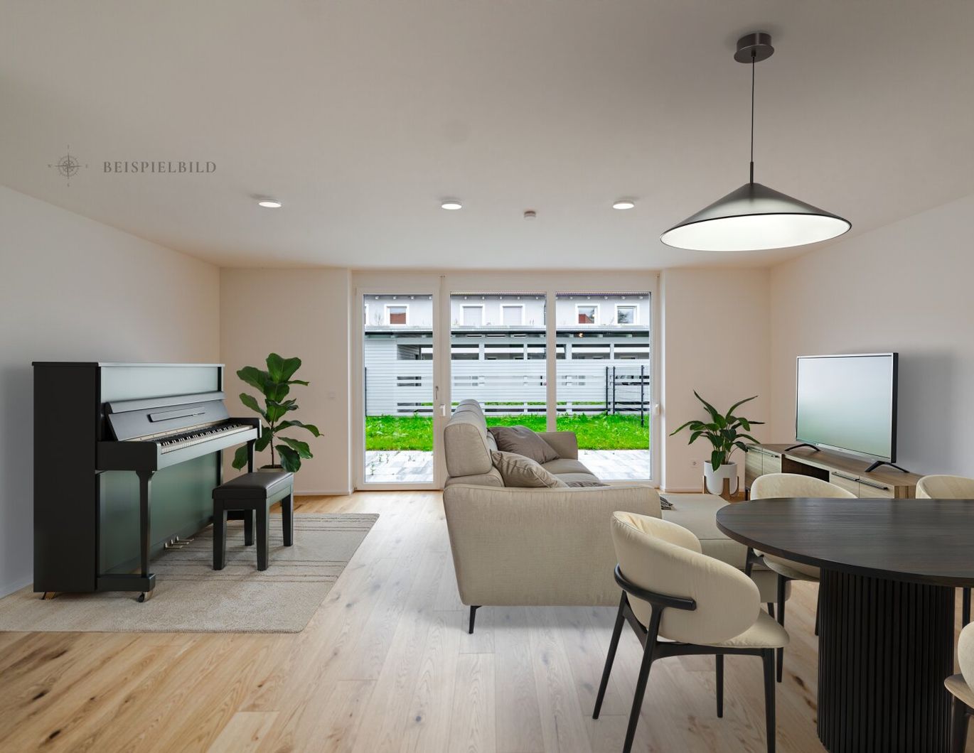 Platz für die ganze Familie - Stilvolles Reihenhaus mit Garten & Carport