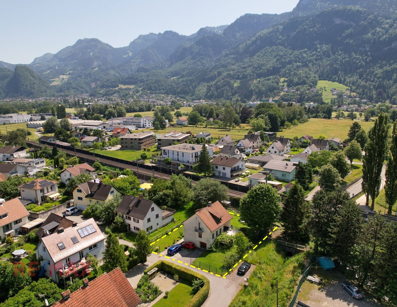 Heimkommen nach Altach - mit Garten, Terrasse & Bergblick