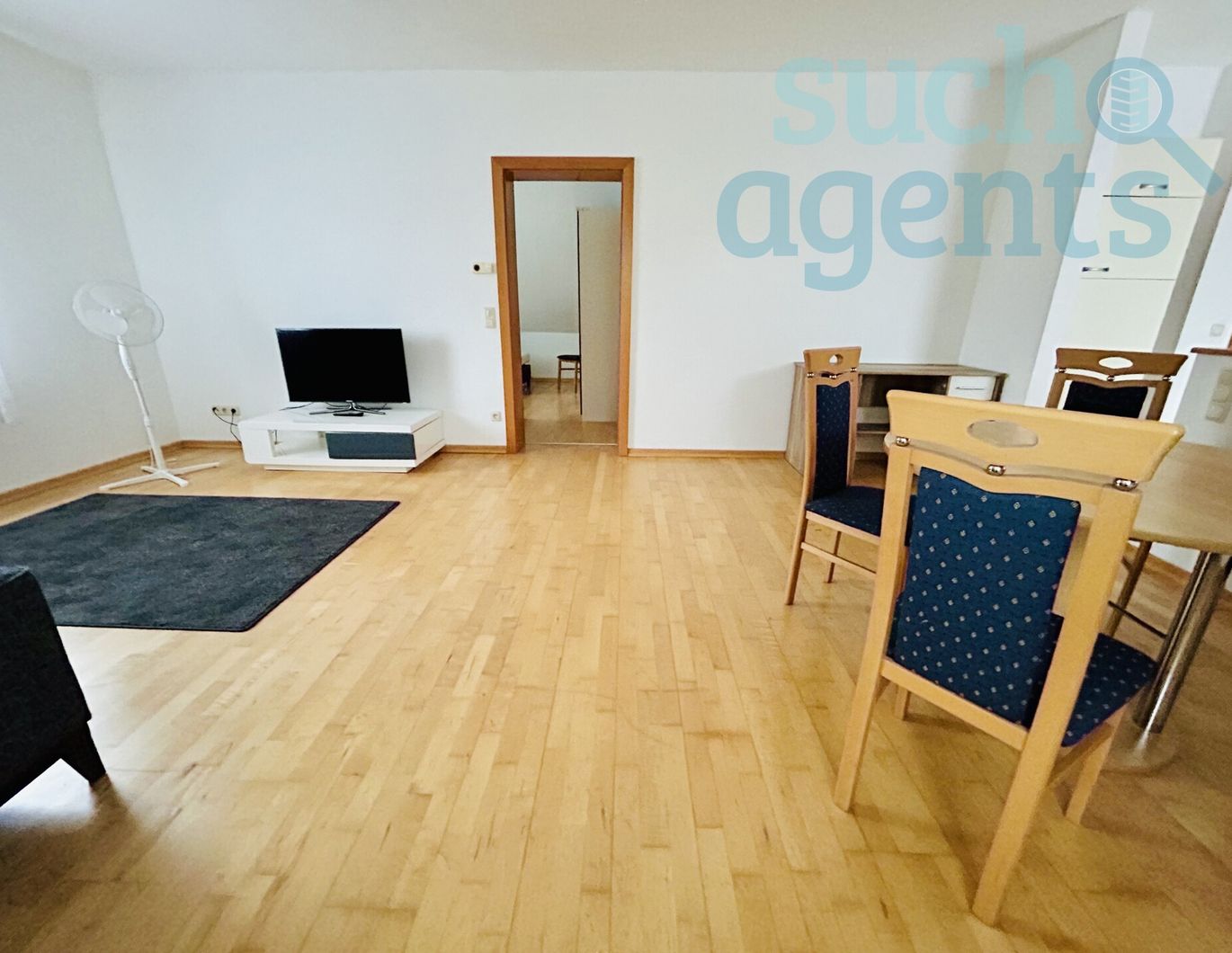 Gepflegte 3-Zimmer Wohnung mit Gemeinschaftsgarten