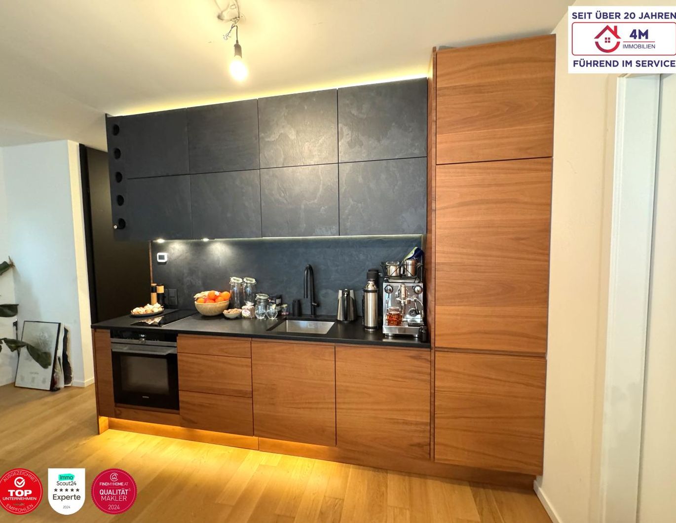 RESERVIERT! Exklusiv. Hochwertig. Zentral. 2-Zi-Whg. mit Loggia in den Parkapartments am Belvedere