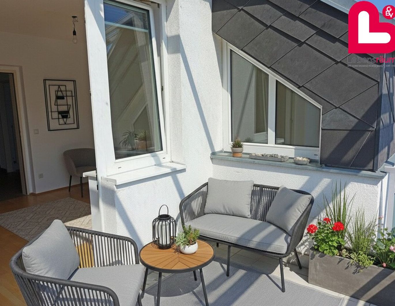 Schöne 3-Zimmer Wohnung mit Tiefgaragenplatz in Mittertreffling (kein Lift)