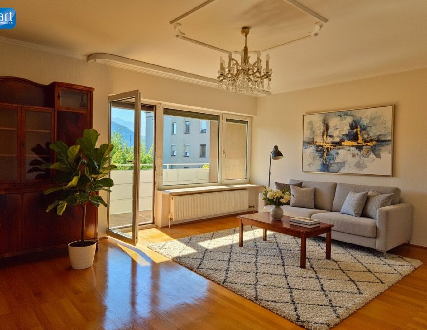 Attraktive, helle 3-Zimmer-Wohnung in Salzburg mit Loggia - Ihr neues Zuhause wartet!