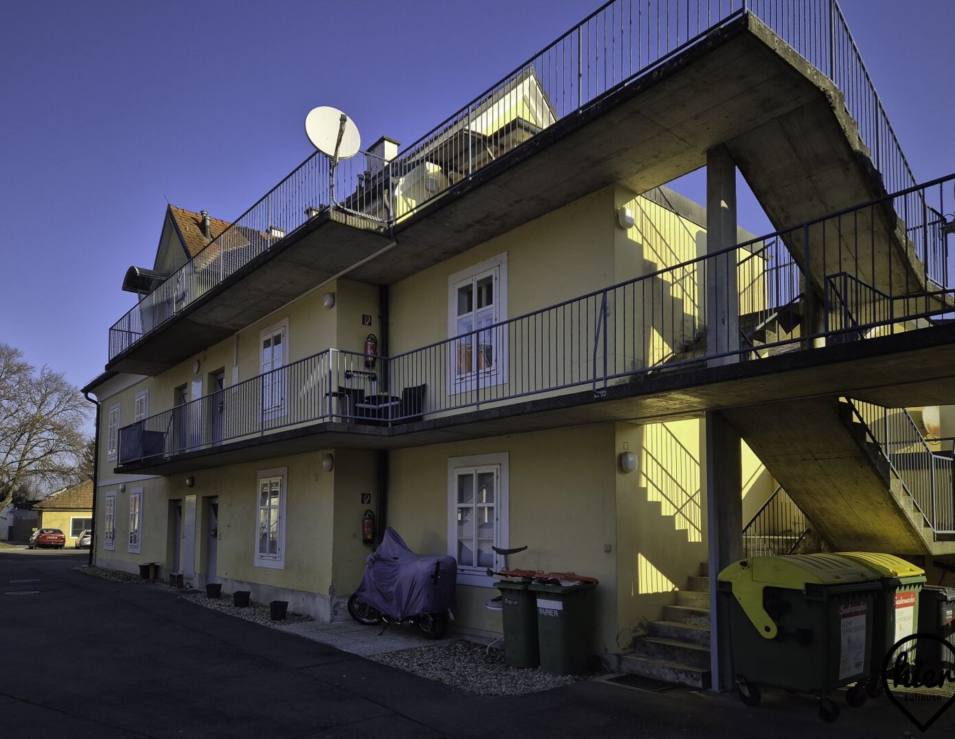 Mureck Hauptplatz: DG-Wohnung in Ruhelage