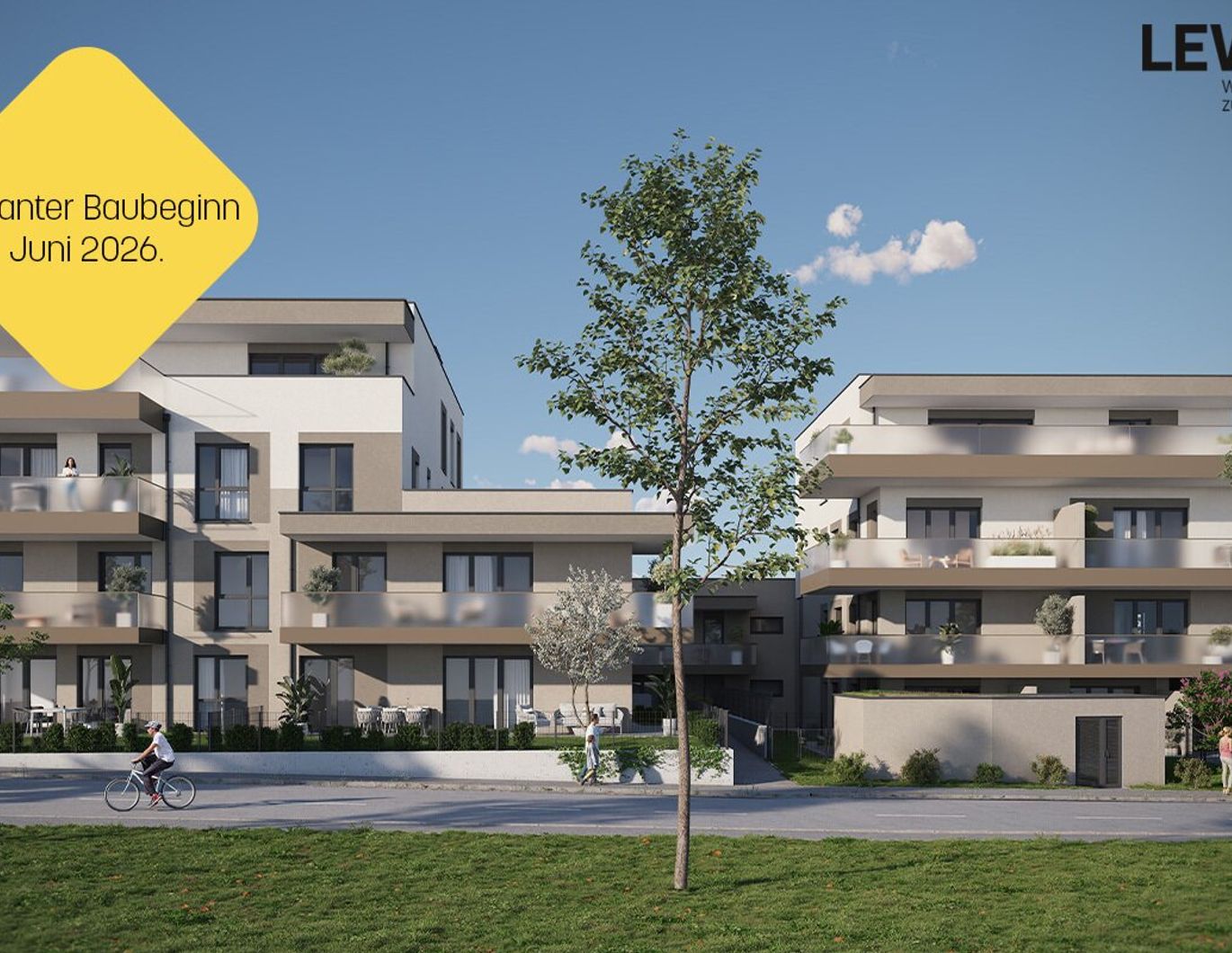 B03 | 2 Zimmerwohnung mit großem Garten - Leonding