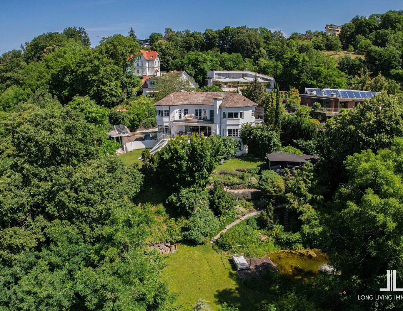 Die Weiße Villa! Einzigartige Villa in bester Grazer Stadtlage zu verkaufen!