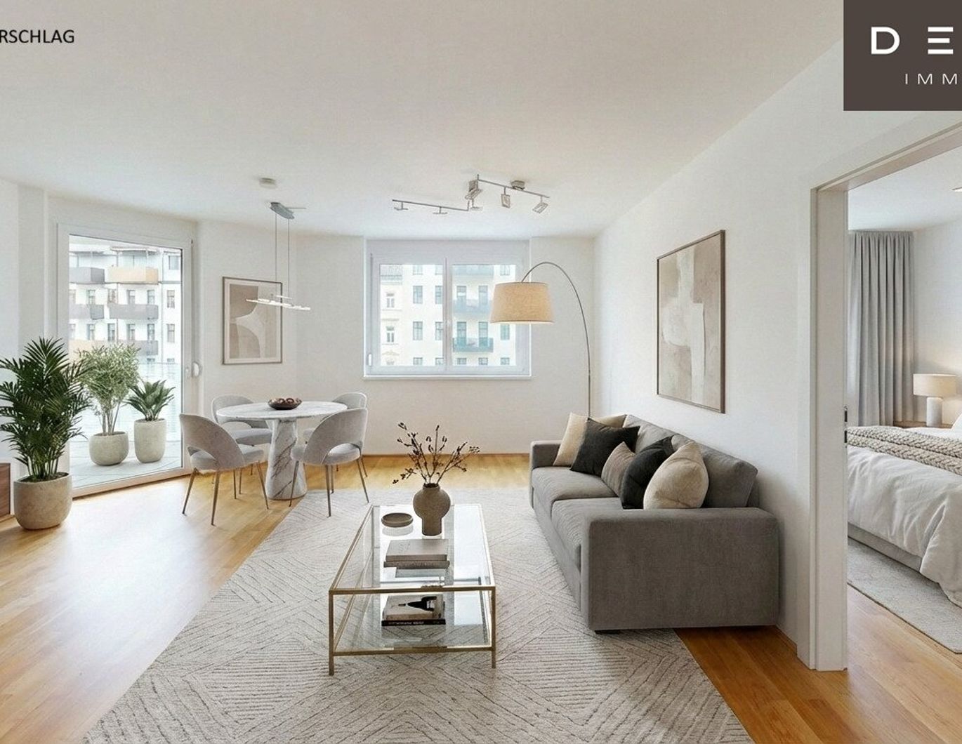 | NEUWERTIGE WOHNUNG MIT LOGGIA IM 3.STOCK | NÄHE FH TECHNIKUM | U6 DRESDNER STRASSE | TG-PLATZ VERFÜGBAR |