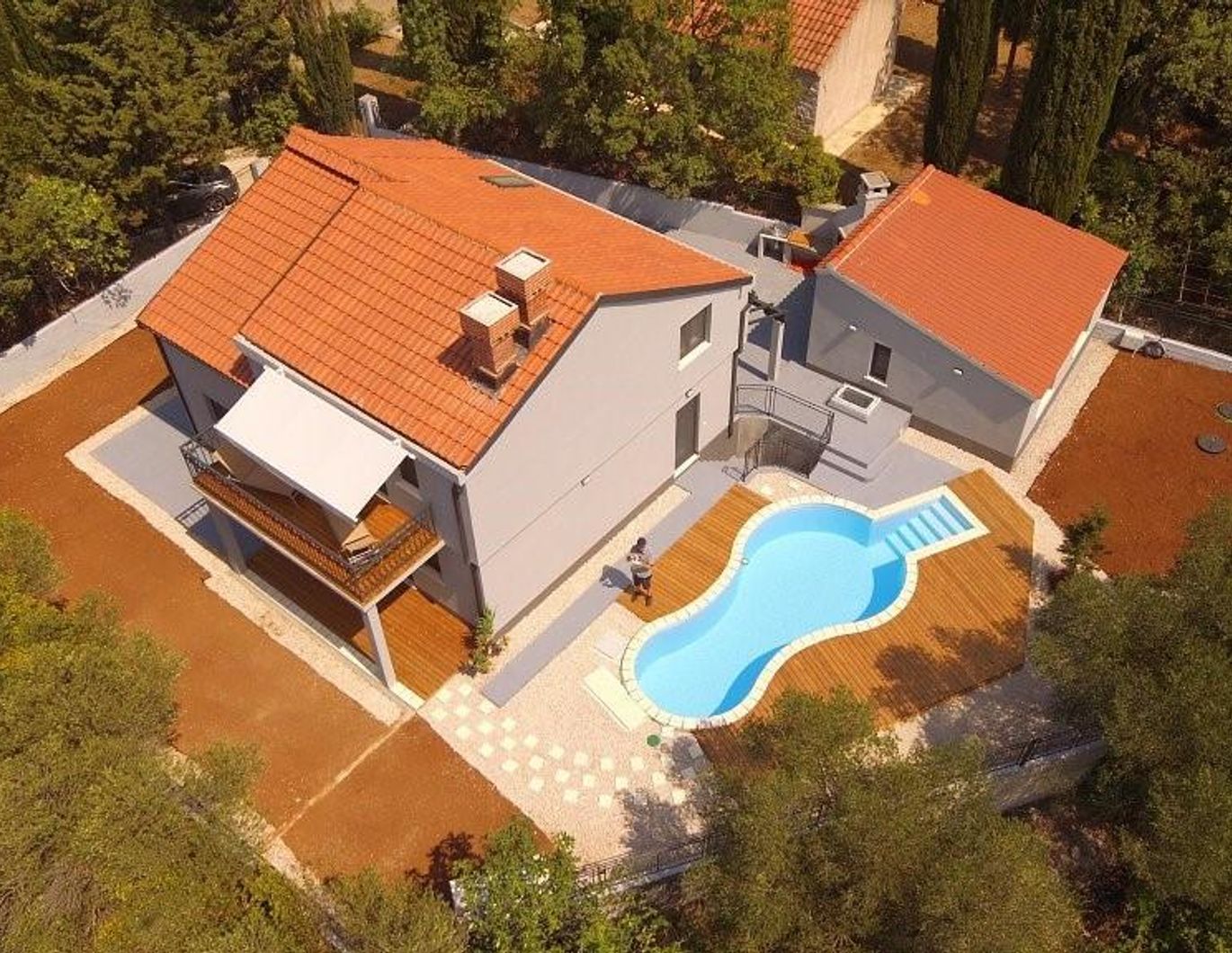 Kroatien - nahe Dubrovnik: Neubau Villa mit Pool | Croatia - near Dubrovnik: Newly built villa with pool