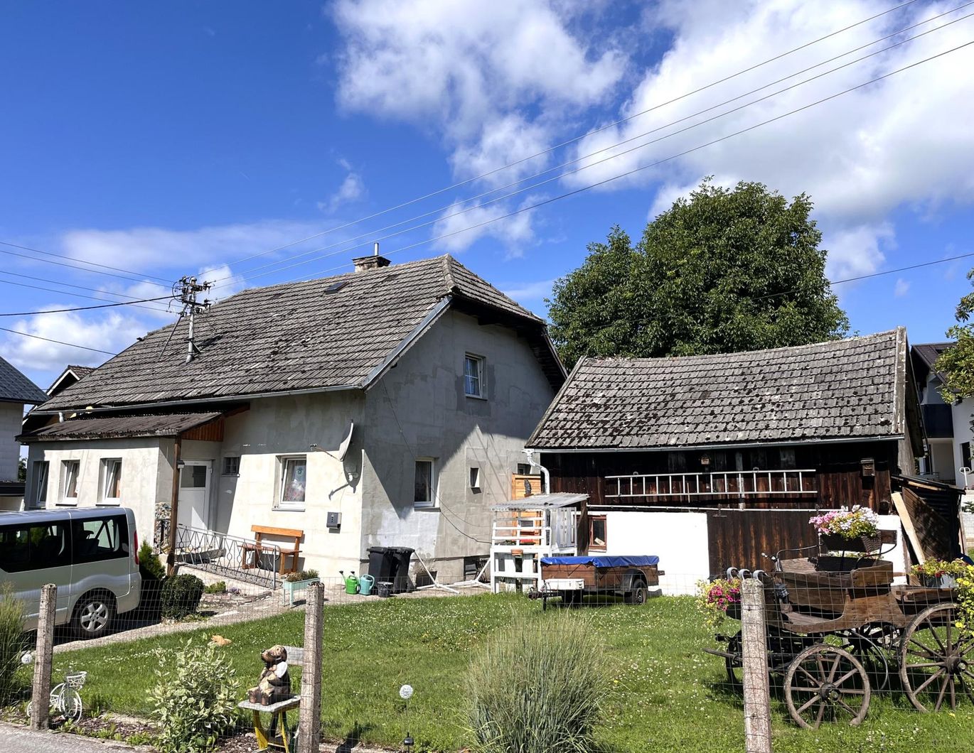 Renovierungsobjekt auf ebenen Grundstück - Nähe zur Donau