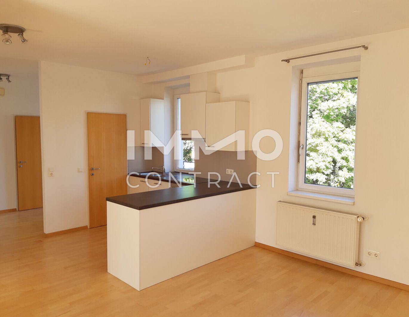 WALTENDORF- SONNENHANG: SCHÖNE HELLE 2 ZIMMERWOHNUNG MIT WESTBALKON UND CARPORT