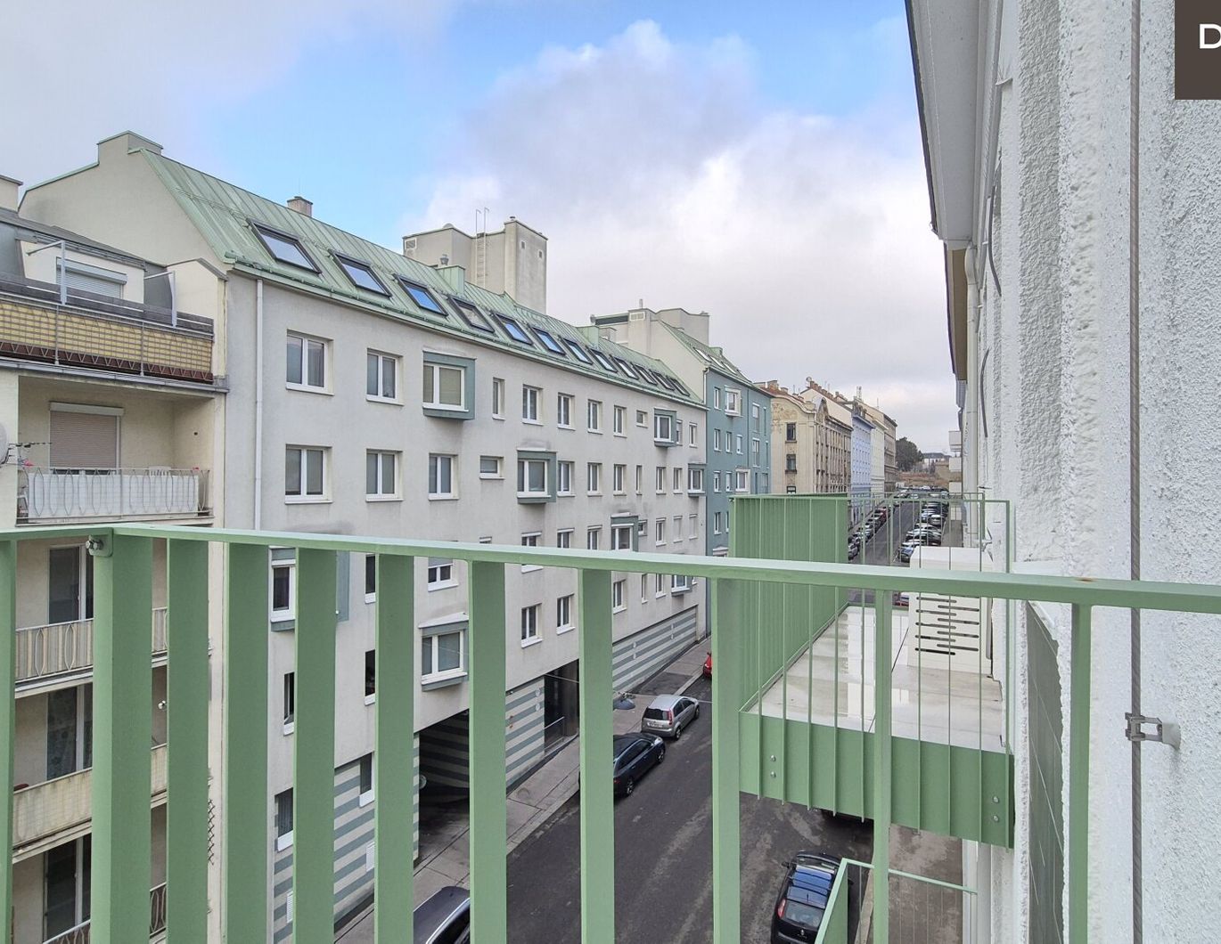 | 3. STOCK | WESTSEITE | BALKON FÜR 2 | 1 ZIMMERWOHNUNG