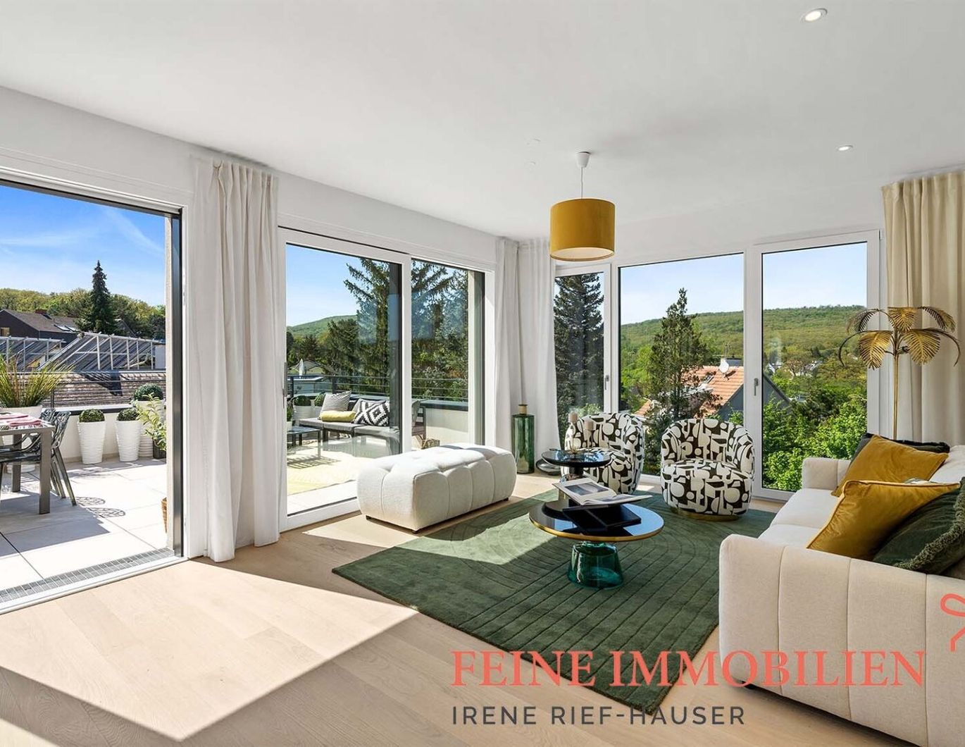 Außergewöhnliche Dachterrassenwohnung mit unschlagbarem Fernblick